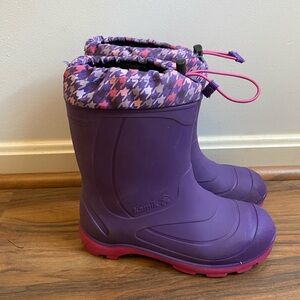 Kamik Kids Boots Size 6 in Purple